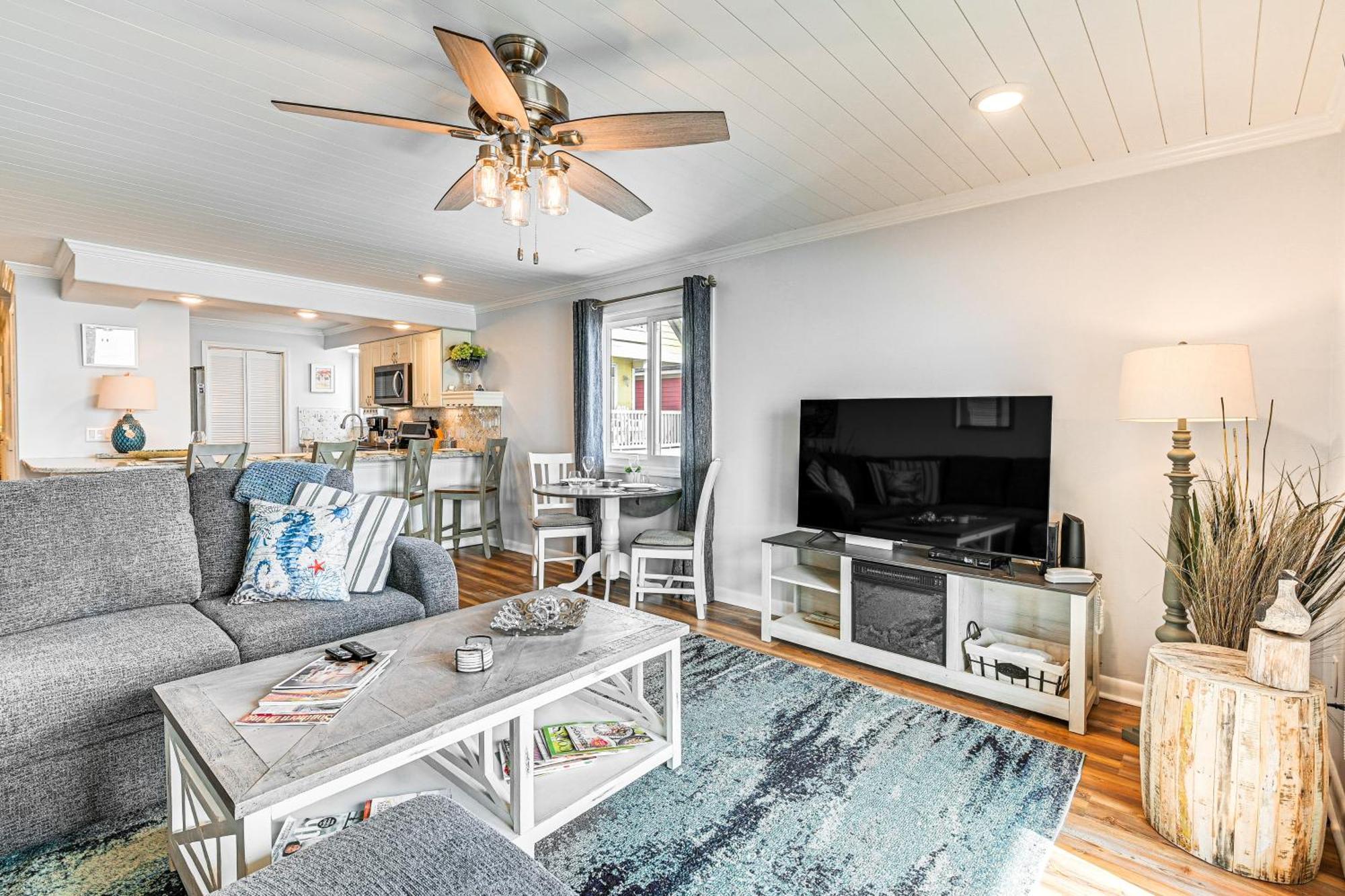 On-The-Beach Escape Oceanfront In Surfside! Myrtle Beach Dış mekan fotoğraf